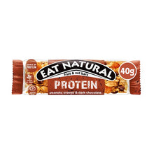 Load image into Gallery viewer, EAT NATURAL - Peanuts, Orange & Dark Chocolate Protein Bars 40g