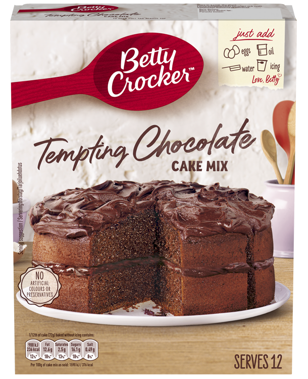 Betty Crocker Tempting chocolate cake mix Good Food Maldives