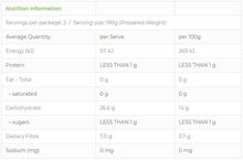 Load image into Gallery viewer, KURA Organic Konjac Noodles Fettuccine 80g