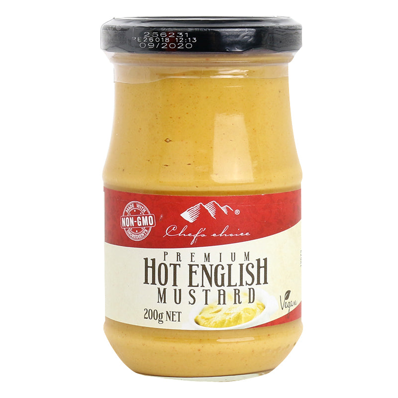 Premium Hot English Mustard Good Food Maldives
