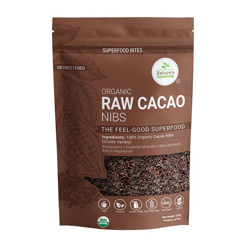 Organic Raw Cacao Nibs Good Food Maldives