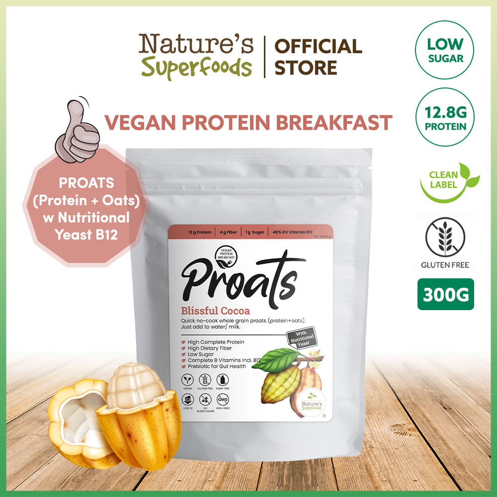 Protein Oats w Nutritional Yeast Blissful Cocoa Good Food Maldives