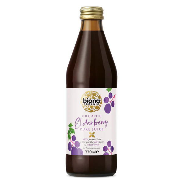 Organic Elderberry Juice 330ml