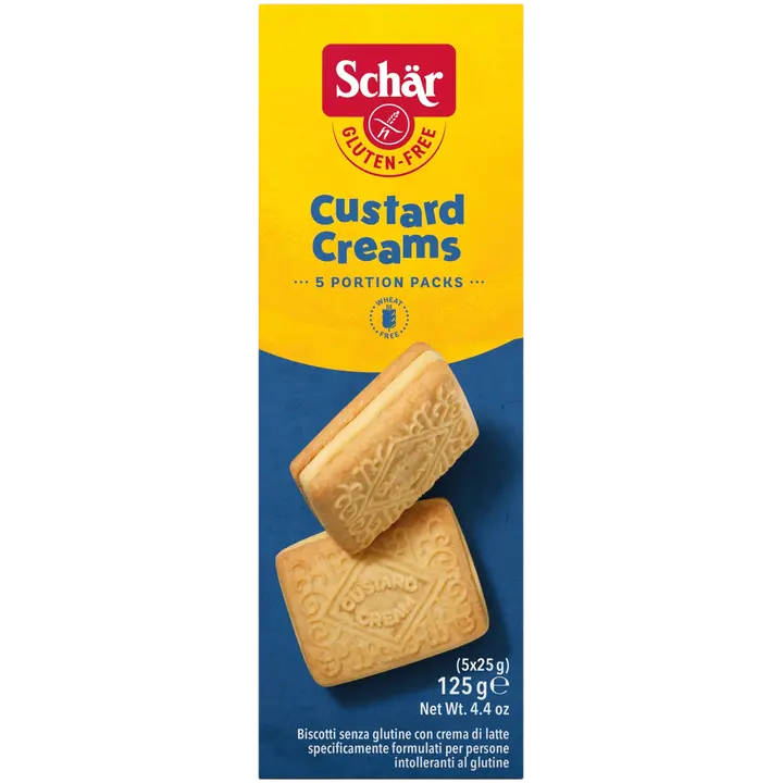 SCHAR Custard Creams Gluten Free 125g