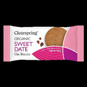 Clearspring Oat Biscuits - Date 40g