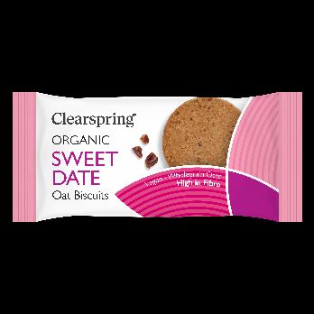 Clearspring Oat Biscuits - Date 40g
