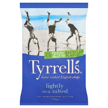 Tyrrells Lightly Sea Salted Crisp 150g