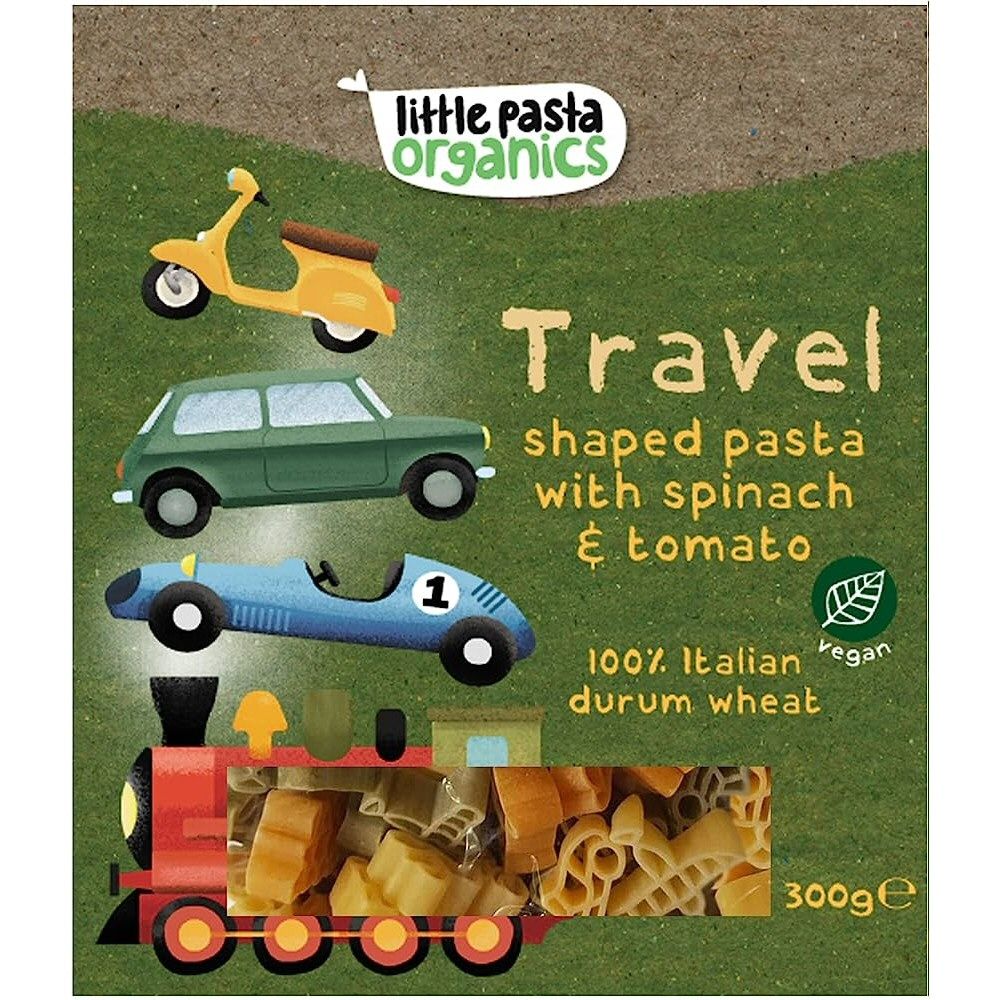 Organic Tricolour Travel Pasta