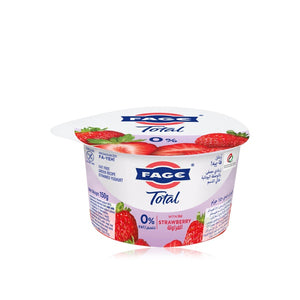 FAGE TOTAL 0% STRAWBERRY 150G
