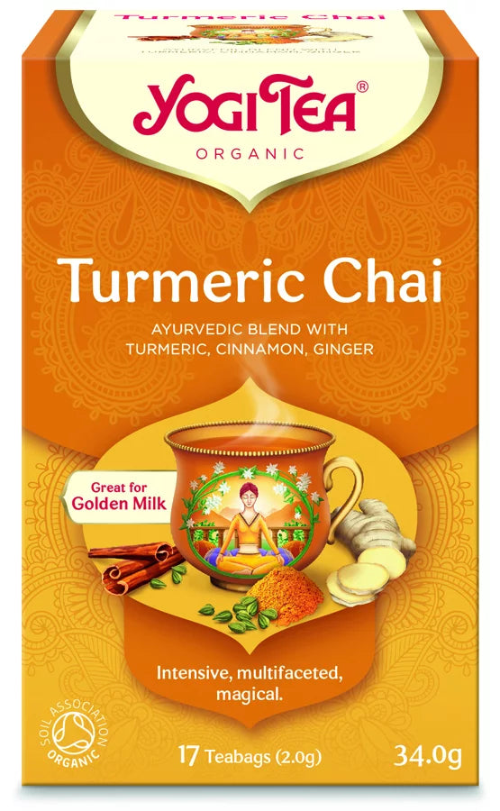 Organic Turmeric Chai - 17 bags