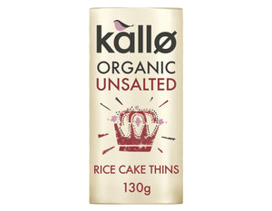 Organic Unsalted Rice Cake Thins