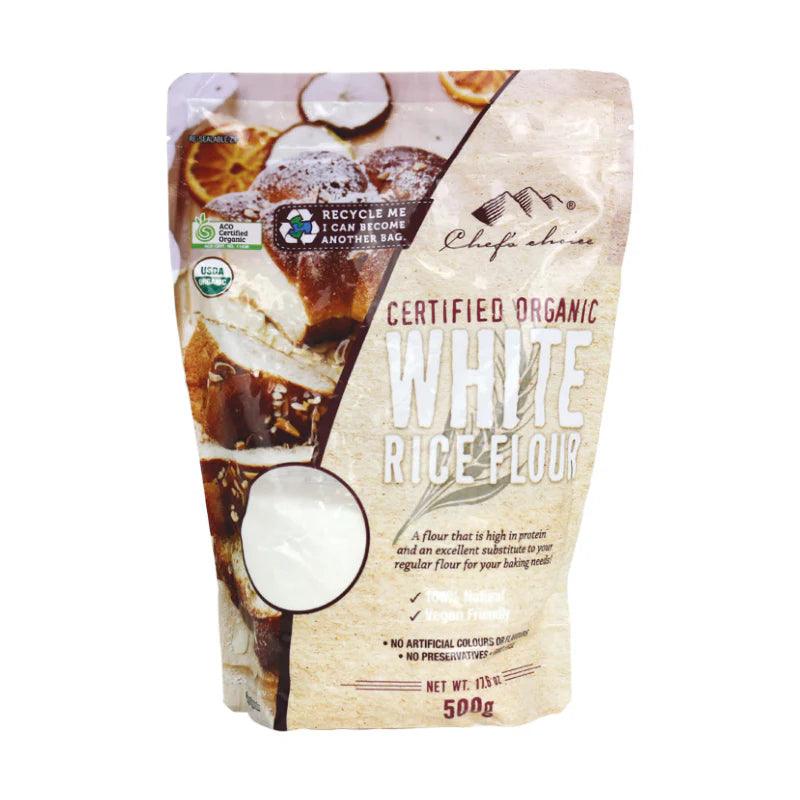 Organic White Rice Flour 500g