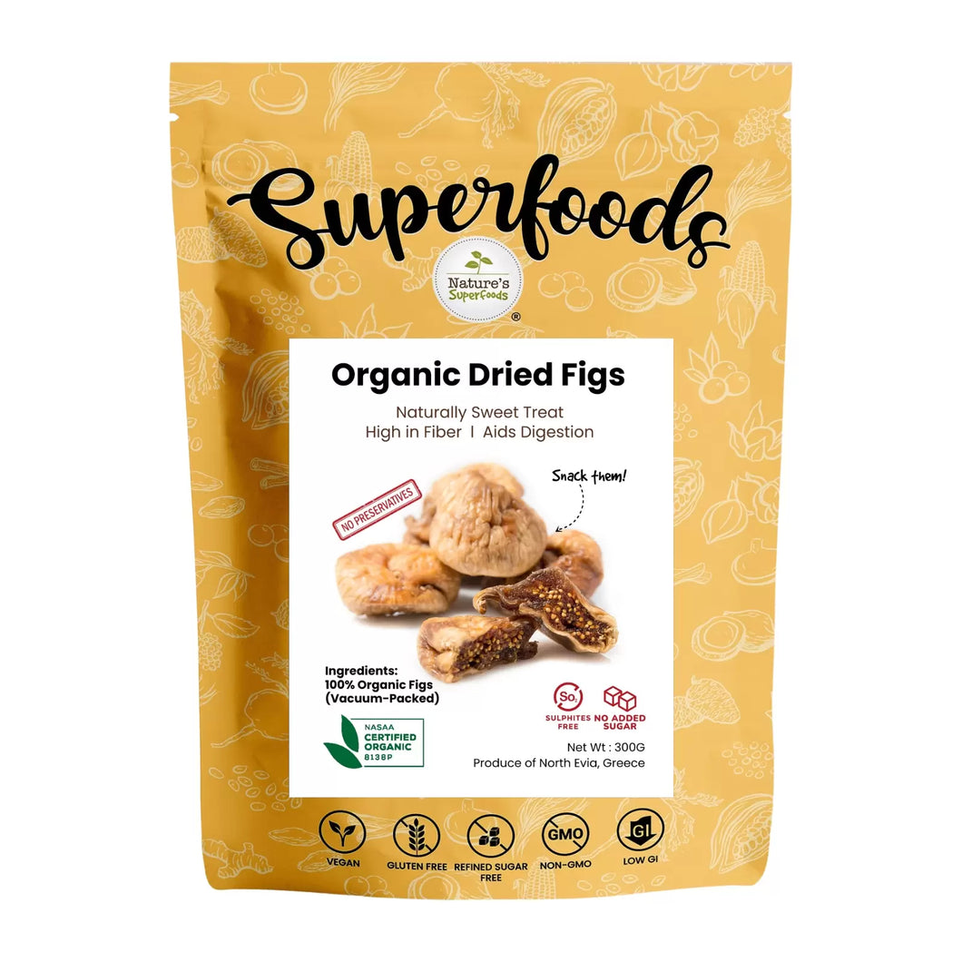 Organic Dried Figs 300g