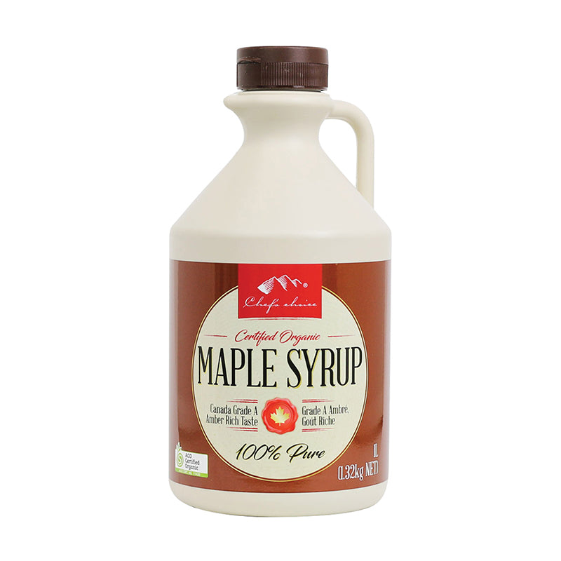 Organic Maple Syrup (A Grade) 1 Litre