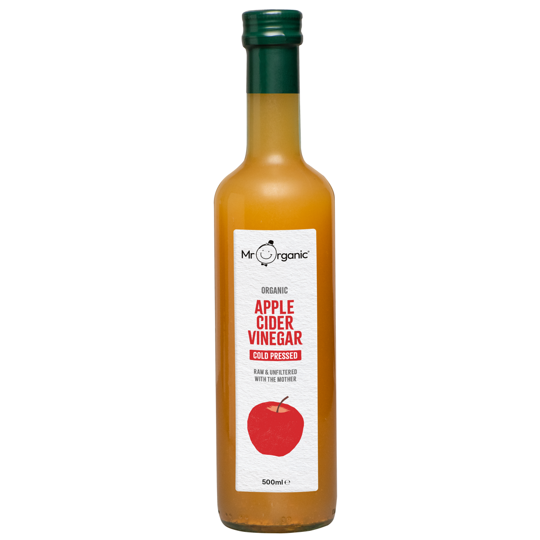 Mr. Organic Cold Pressed Apple Cider Vinegar with the Mother 500ml