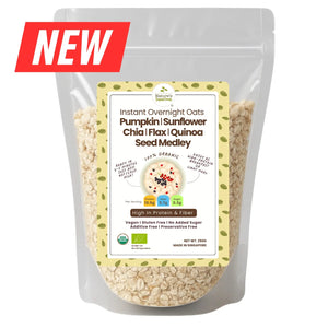 Organic Instant Overnight Oats - Seed Medley 250g