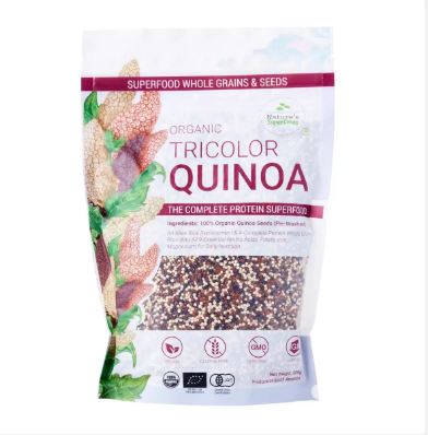 Organic Tricolor Quinoa Seed 500g