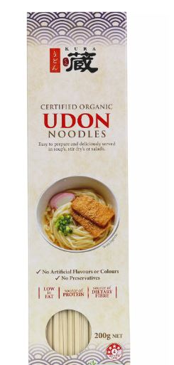 KURA 200g Org Udon Noodles