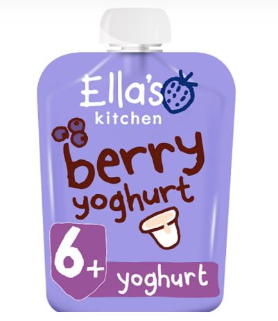 Ellas Kitchen Greek yoghurt & Berries