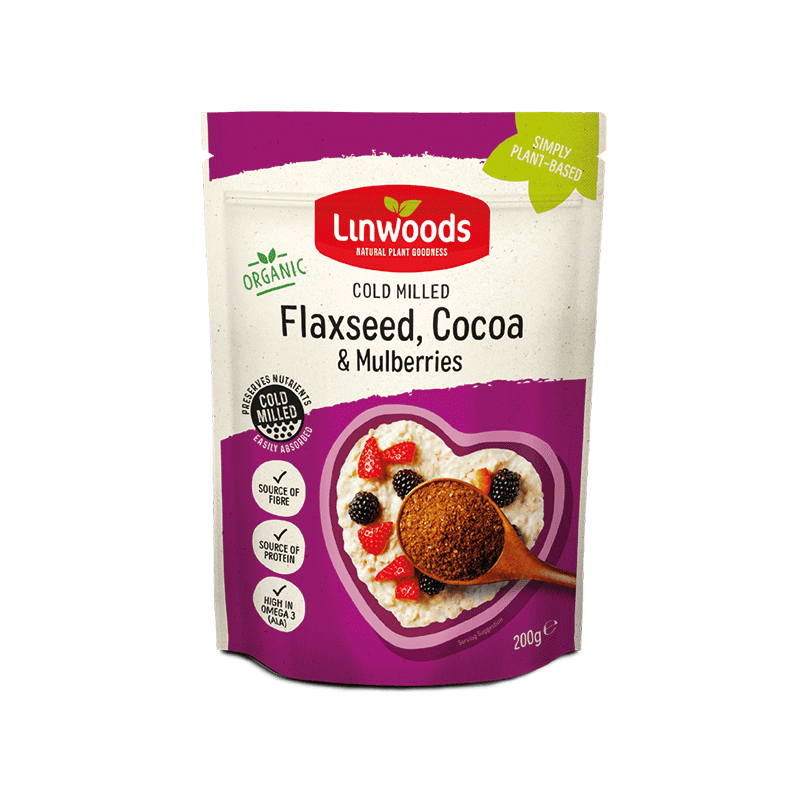 Organic Flaxseed Cocoa & Mulberry