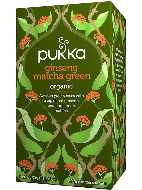 Pukka Ginseng Matcha Green Tea - 20bags