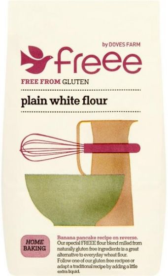 Doves Farm Gluten Free Plain White Flour 1Kg