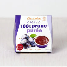 Load image into Gallery viewer, CLEARSPRING Organic Fruit Purée - 100% Prune -2x100g
