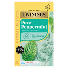 TWININGS Pure Peppermint Tea – 20 teabags