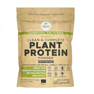 Organic Plant Protein Powder  (with Matcha)