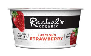 Rachel's Organic luscious Strawberry Yoghurt