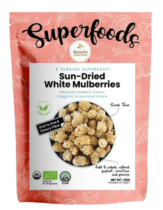 Organic Sun-Dried White Mulberries