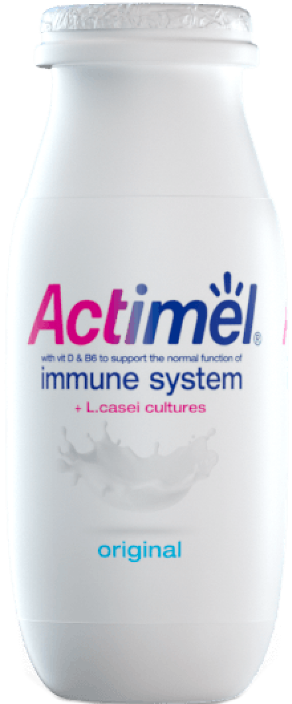ACTIMEL ORIGINAL 8PK 8X100G - cultured yogurt shot