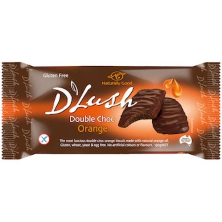 Biscuits D'Lush Double Choc Orange
