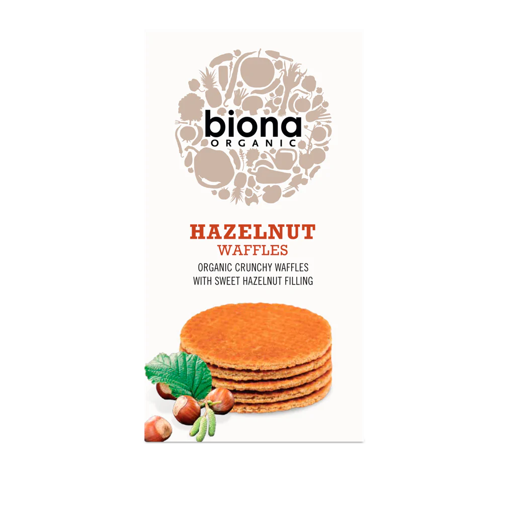 Biona Hazelnut Syrup Waffles