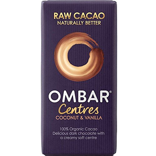 Ombar Centres Coconut & Vanilla Chocolate Bar