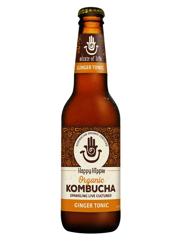 Organic Kombucha Ginger Tonic