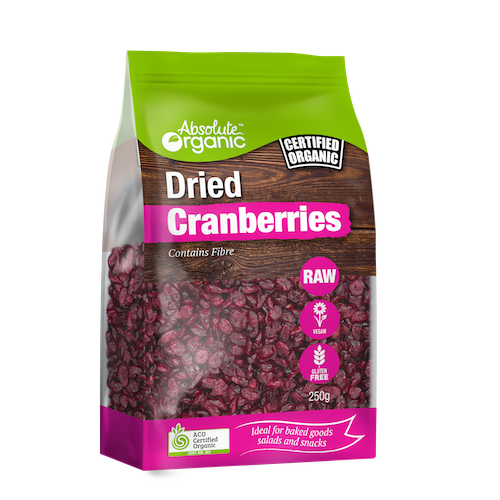 Dried Cranberries 250g