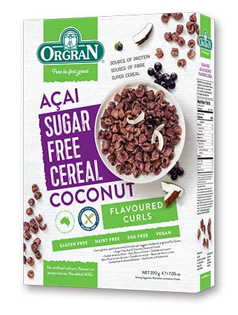 Sugar Free Acai & Coconut Flavoured Cereal