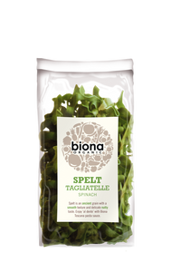 Organic Spelt Spinach Tagliatelle