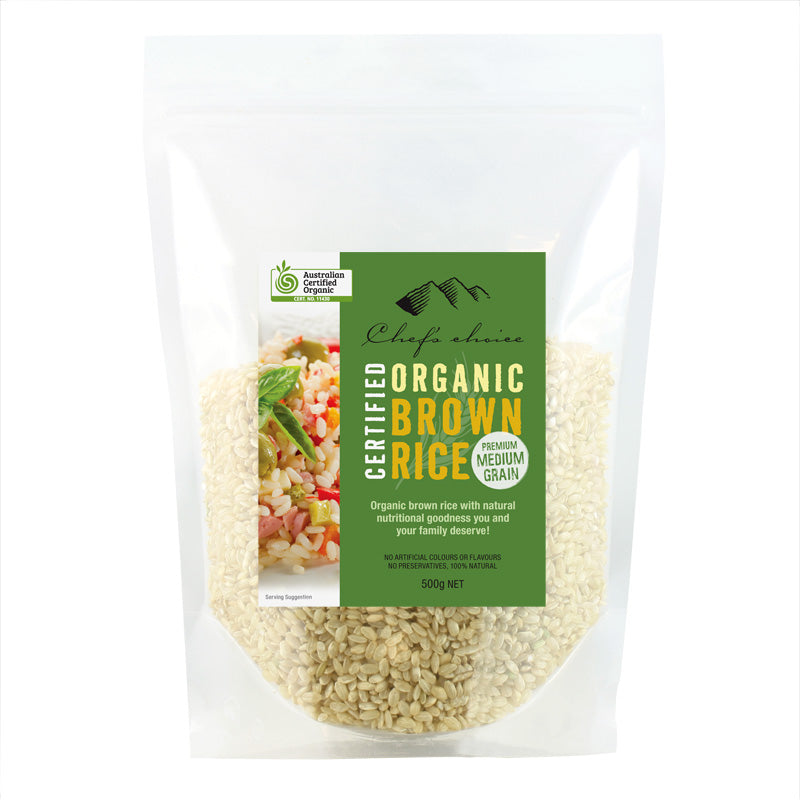 Organic Brown Rice 500g