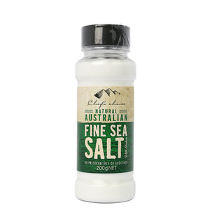 Natural Australian Fine Sea Salt with Shaker 200g