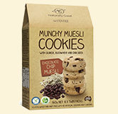 Munchy Muesli Cookies -Chocolate Chip 160g
