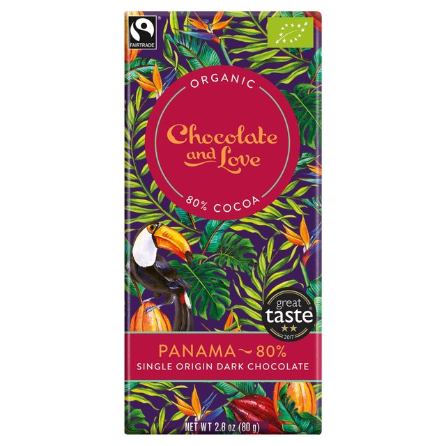 CHOCOLATE AND LOVE Panama 80%