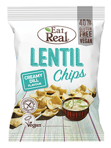 Creamy Dill Lentil Chips