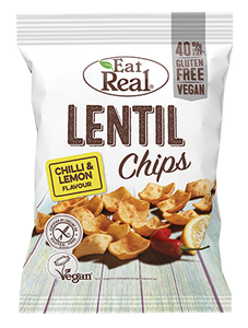 Chilli & Lemon Lentil Chips 113g