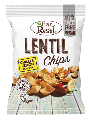 Chilli & Lemon Lentil Chips 113g