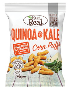 Jalapeno & Cheddar Quinoa & Kale Puffs 113g