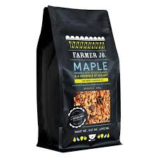Maple Granola with Almonds & Sea Salt