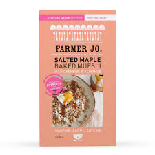 Salted Maple & Cashew Baked Muesli + Probiotics