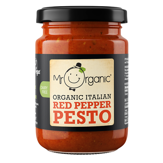 Mr. Organic Italian Red Pepper Pesto